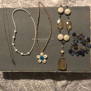 Necklaces (4) & Bracelet (1)